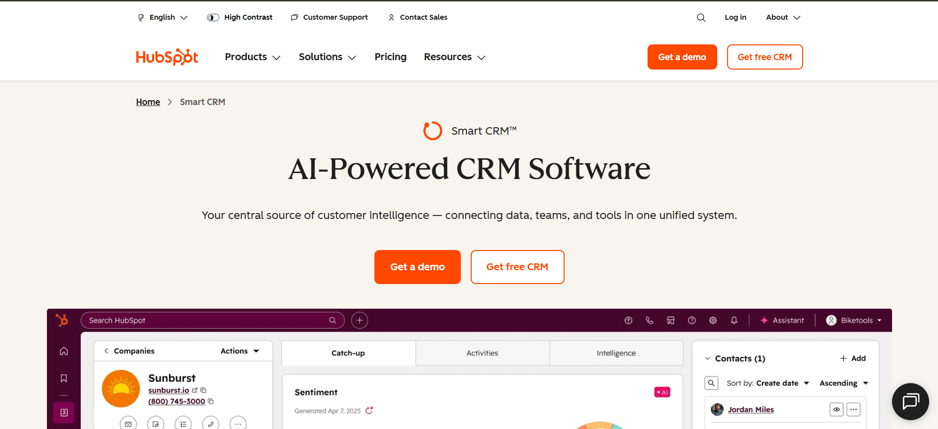 HubSpot AI CRM HubSpot AI CRM